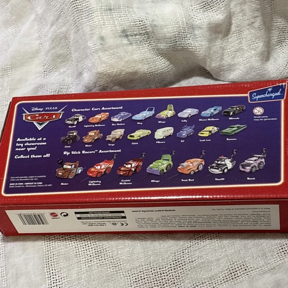 NIB Disney Pixar Cars Mack Transporter with 3 Cars Set: Lightning McQueen